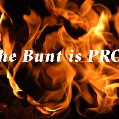 The Bunt is Pro!